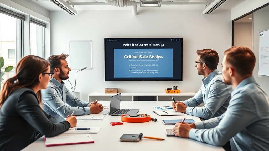 טיפים קריטיים להקמת מערך מכירות שלא ייפול